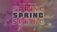 Exclusive Spring Giveaway Animation Image Preview