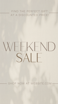 Minimalist Weekend Sale Instagram story Image Preview