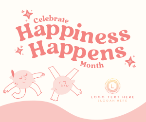 Celebrate Happiness Month Facebook post Image Preview