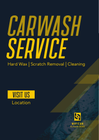 Cleaning Car Wash Service Poster Image Preview