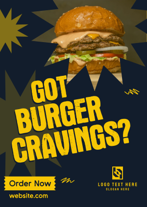 Burger Cravings Poster Image Preview