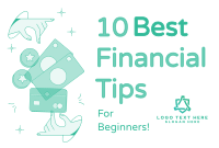 Beginner Financial Tips Pinterest board cover Image Preview