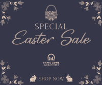 Easter Bunny Sale Facebook Post Design