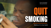 Quit Smoking Today Video Image Preview