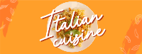 Taste Of Italy Facebook cover Image Preview