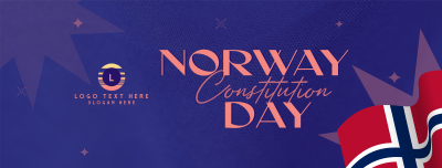 Flag Norway Day Facebook cover Image Preview
