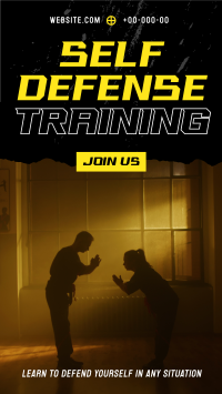 Self Defense Training Class Instagram Reel Preview