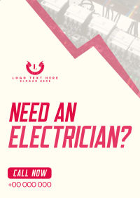 Electrical Maintenance Handyman Flyer Design