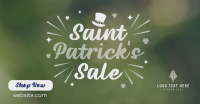 Quirky St. Patrick's Sale Facebook Ad Design