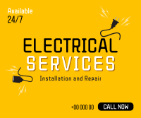 Electrical Service Facebook post Image Preview