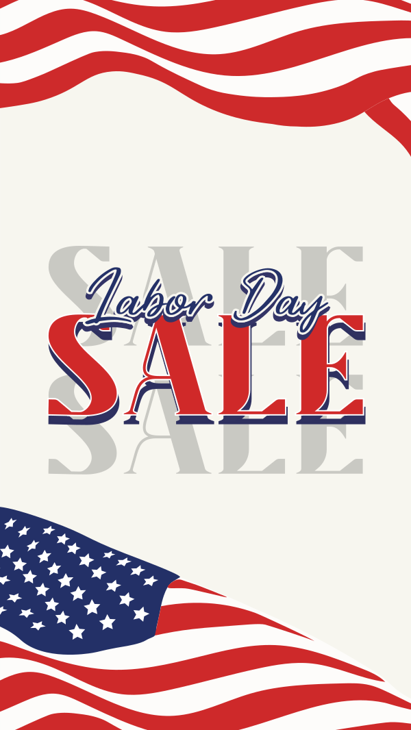 US Labor Sale Facebook Story Design