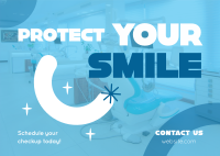 Professional Dental Clinic Postcard Design