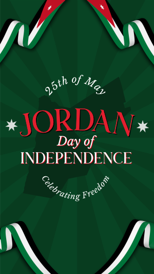 Independence Day Jordan Instagram story Image Preview