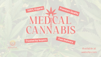 Trusted Medical Marijuana Facebook Event Cover Design