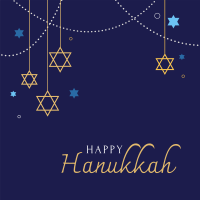Beautiful Hanukkah Instagram post Image Preview