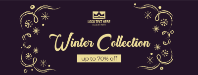 Winter Frame Offer Facebook cover Image Preview