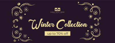 Winter Frame Offer Facebook cover Image Preview