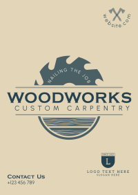 Custom Carpentry Poster Image Preview