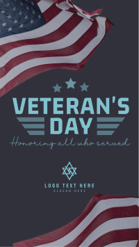 Honor Our Veterans TikTok video Image Preview