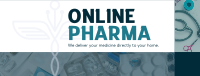 Online Pharma Business Medical Facebook Cover Image Preview