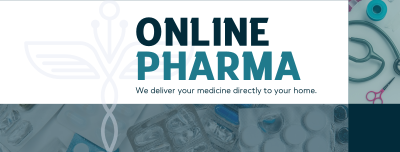 Online Pharma Business Medical Facebook cover Image Preview