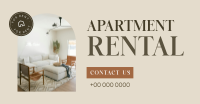 Apartment Rental Minimalist Facebook Ad Preview