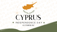 Cyrpus Independence Facebook Event Cover Design