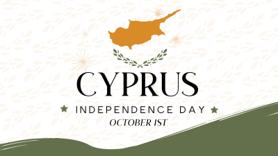 Cyrpus Independence Facebook event cover Image Preview