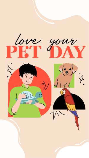 Loving Your Pet Facebook story Image Preview