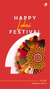 Lohri Fest Instagram story Image Preview