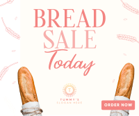 Bread Lover Sale Facebook Post Design