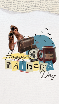 Father's Day Collage Facebook story Image Preview
