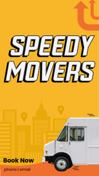 Speedy Logistics Facebook Story Design