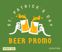 Celebrate St. Patrick Facebook Post Design