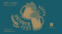 Oktoberfest Celebration Facebook event cover Image Preview