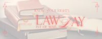 Law Day Greeting Facebook cover Image Preview