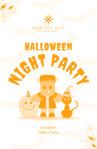 Quirky Halloween Party Invitation Design