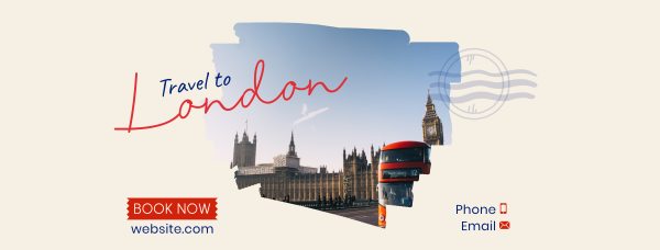 Travel To The UK Facebook Cover Design Image Preview