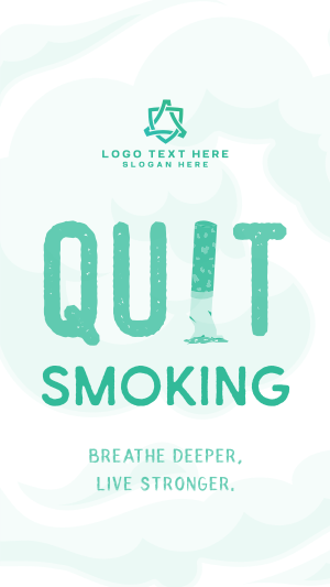 Quit Smoking Facebook story Image Preview