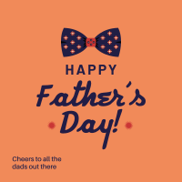 Father's Day Bow Instagram Post Design