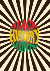 Groovy Black History Poster Image Preview