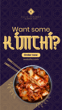 Order Healthy Kimchi Facebook story Image Preview