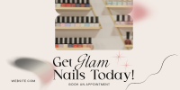 Salon Glam Nails Twitter post Image Preview