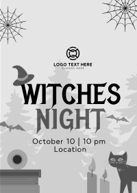 Witches Night Flyer Design