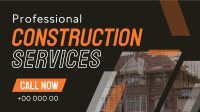 Professional Home Construction Facebook Event Cover Design