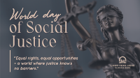 World Social Justice Day Animation Image Preview