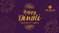 Lotus Diwali Greeting Facebook event cover Image Preview