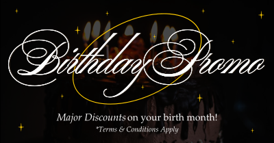 Birthday Promo Facebook ad Image Preview