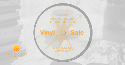 Vinyl Record Sale Facebook ad Image Preview