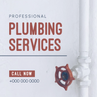 Professional Plumbing Instagram post Image Preview